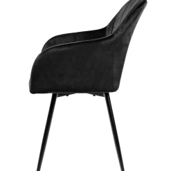 Homeville Lucy med drejefunktion velour sort
