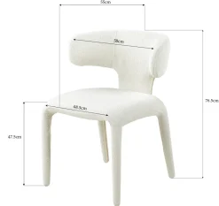 Homeville Malou teddy beige