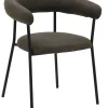 Homeville Mia suede mørkegrå