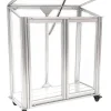 Moreland Minidrivhus poly sølv 67,6x33,2x69cm