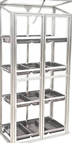 Moreland Minidrivhus poly 77,6x41,5x151,1cm