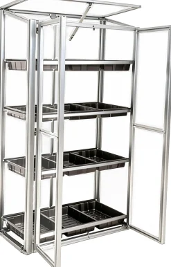 Moreland Minidrivhus poly 77,6x41,5x151,1cm