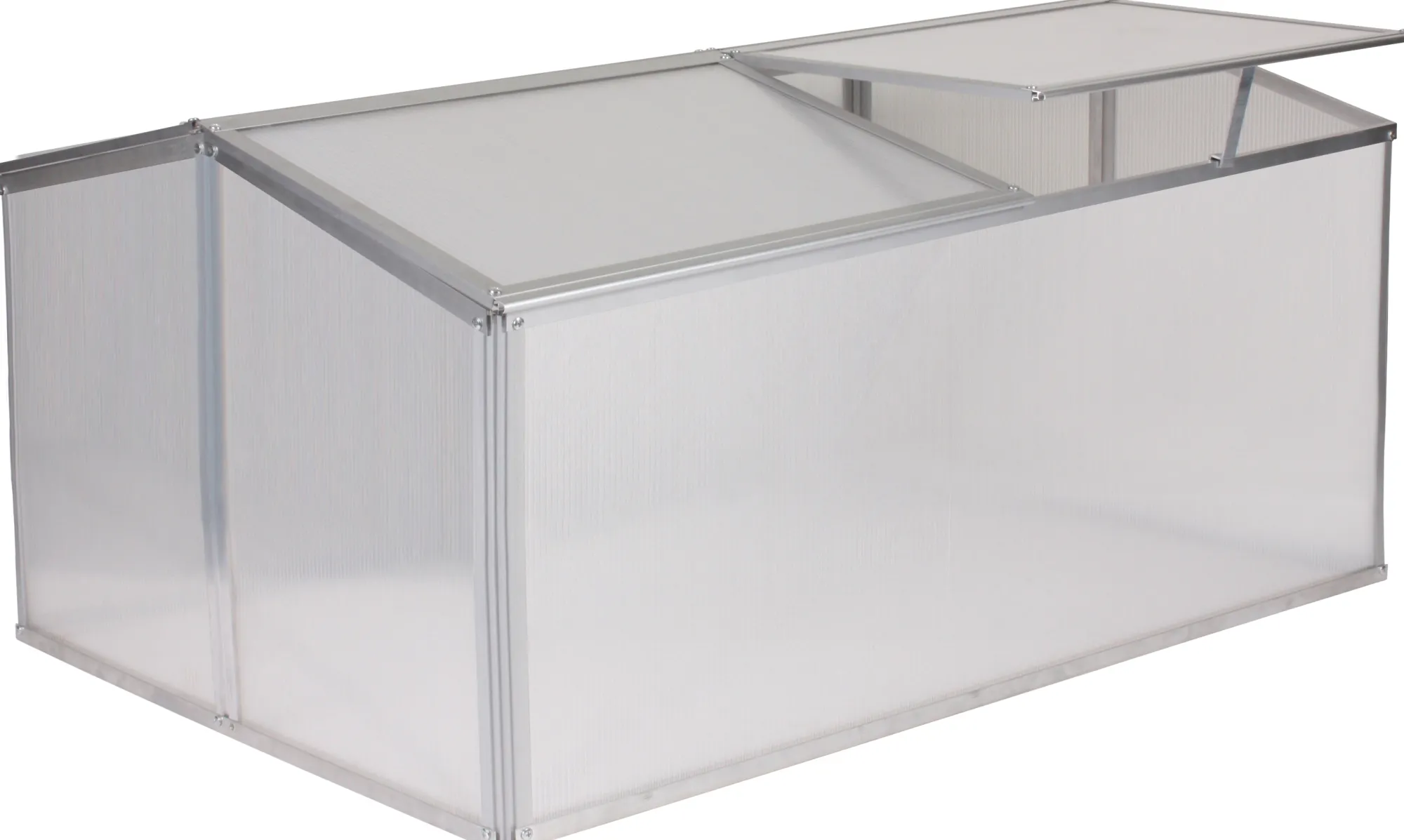 Moreland Minidrivhus sølv 120x80x57cm
