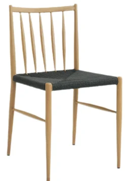 Homeville Mona med fletsæde natur/sort