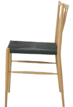 Homeville Mona med fletsæde natur/sort