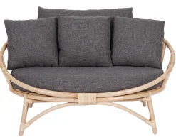 Moreland Muscat 2 pers. loungesofa mørkegrå
