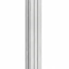 Workmann Nedgravningsstolpe 1 stk sølv 120cm komposithegn