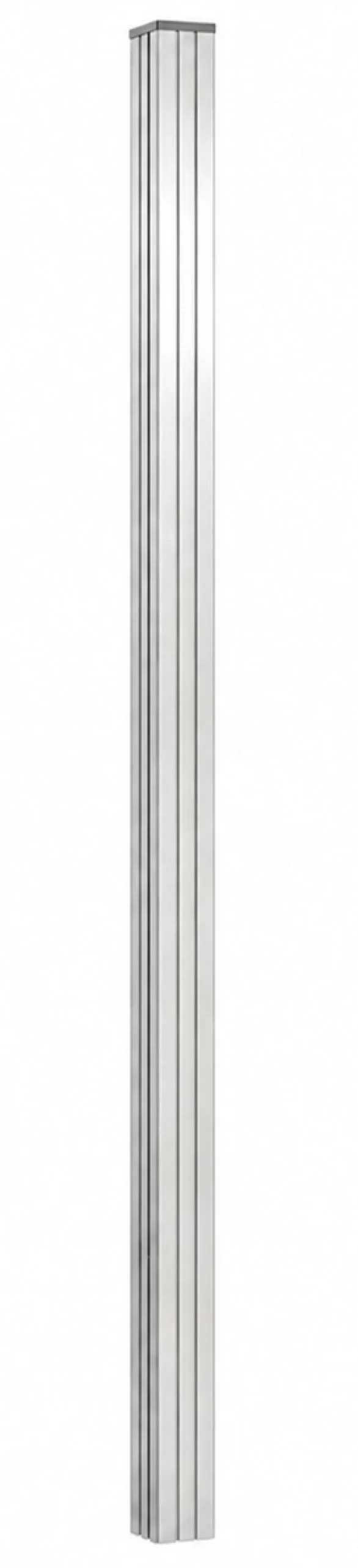 Workmann Nedgravningsstolpe 1 stk sølv 180cm komposithegn