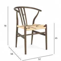 Furnhouse Nicoline smoked eg/natur