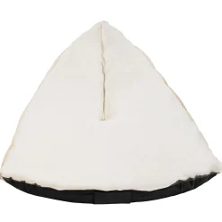 Homeville Oval sækkestol stof creme