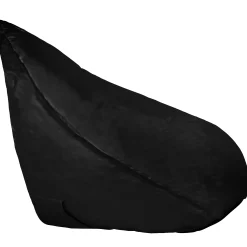 Homeville Oval sækkestol stof sort