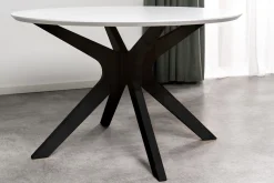 Homeville Palmi 120x120x75cm eg hvid/sort