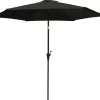Moreland Parasol med vip sort 3m