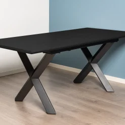 Homeville Pisa 185x90x75cm eg sort/sort