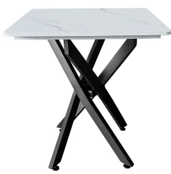 Homeville Pomena 50x50x55cm hvid/sort