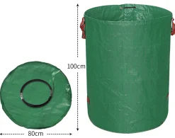 Moreland Pop-up affaldssæk grøn 500L