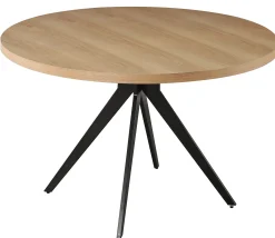 Homeville Portofino med skråben 120x120x75cm natur/sort