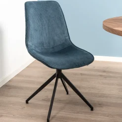 Homeville Portofino stjernestel mørkebrun/Sanne fløjl blå