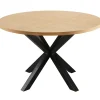 Homeville Portofino 120x120x75cm natur/sort