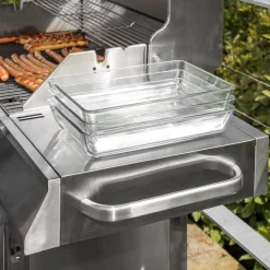 Heatus Premium gasgrill med 4 brændere og sideblus