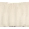 Homeville Pude fløjl beige 60x40cm