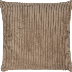 Homeville Pude fløjl gråbrun 50x50cm
