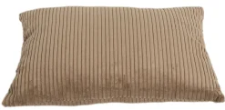 Homeville Pude fløjl gråbrun 60x40cm