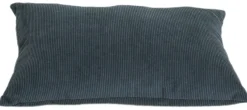 Homeville Pude fløjl mørkeblå 60x40cm