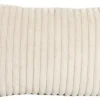 Homeville Pude imiteret pels beige 60x40cm