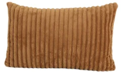 Homeville Pude imiteret pels brun 60x40cm