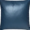 Homeville Pude læder blå 38x38cm