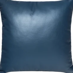 Homeville Pude læder blå 38x38cm