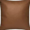Homeville Pude læder brun 38x38cm