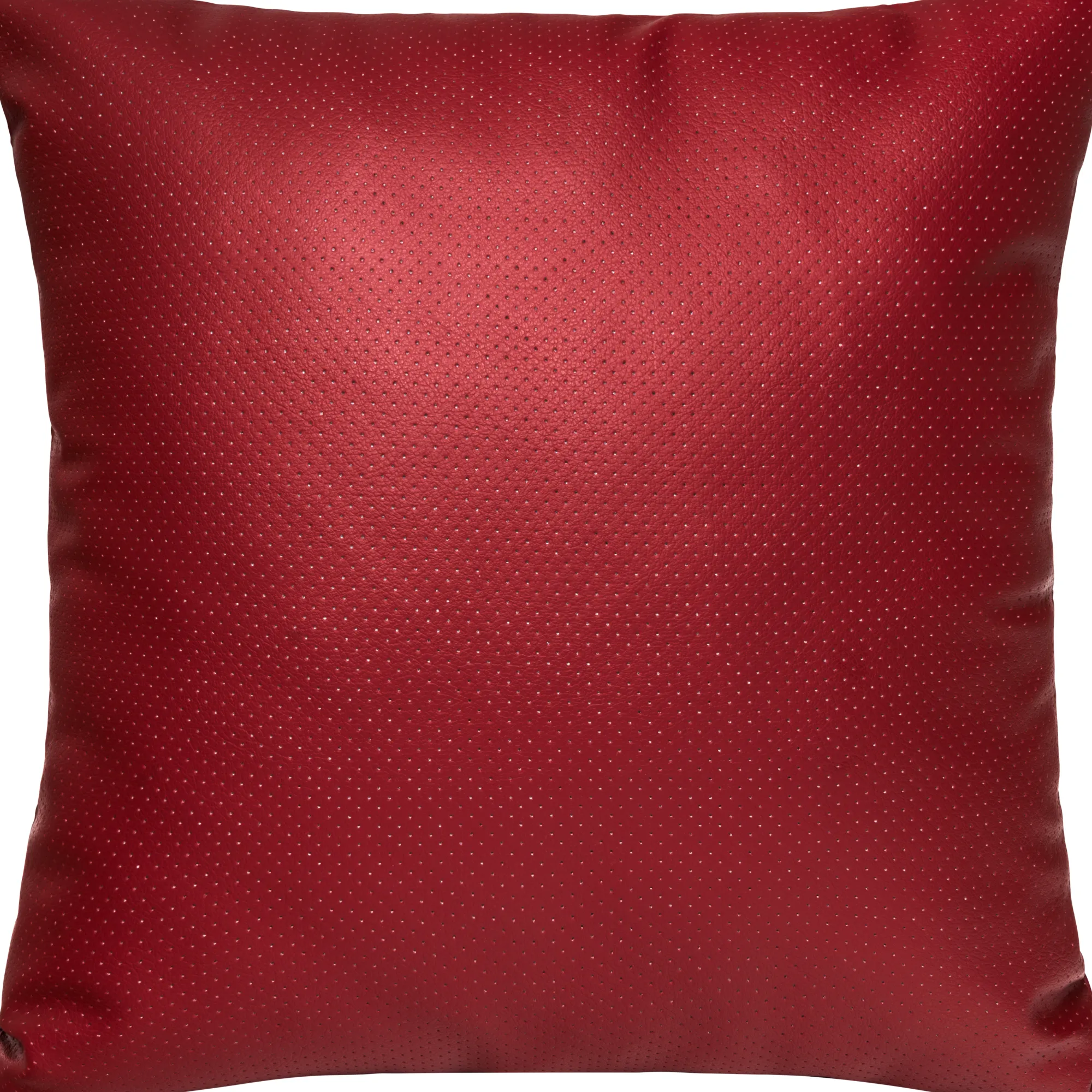 Homeville Pude læder rød 38x38cm