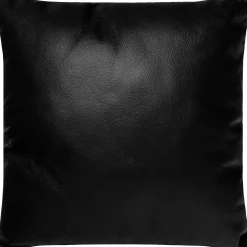 Homeville Pude læder sort 38x38cm