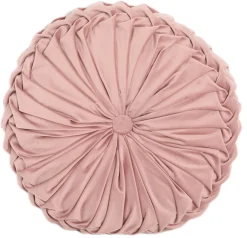 Homeville Pude rund velour rosa