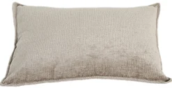 Homeville Pude velour gråbrun 60x40cm