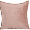 Homeville Pude velour rosa 50x50cm