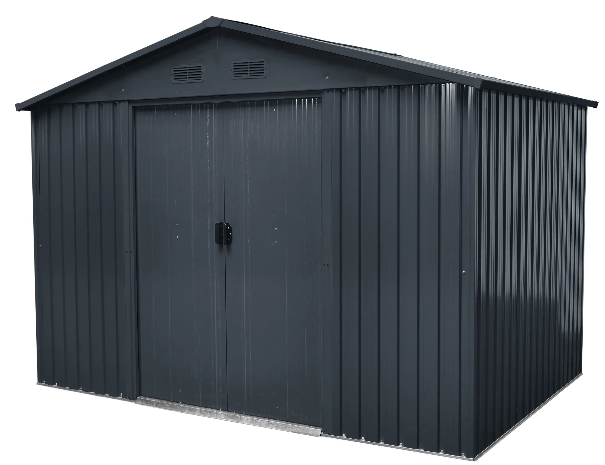 Workmann Redskabsskur stål antracit 7.2m2