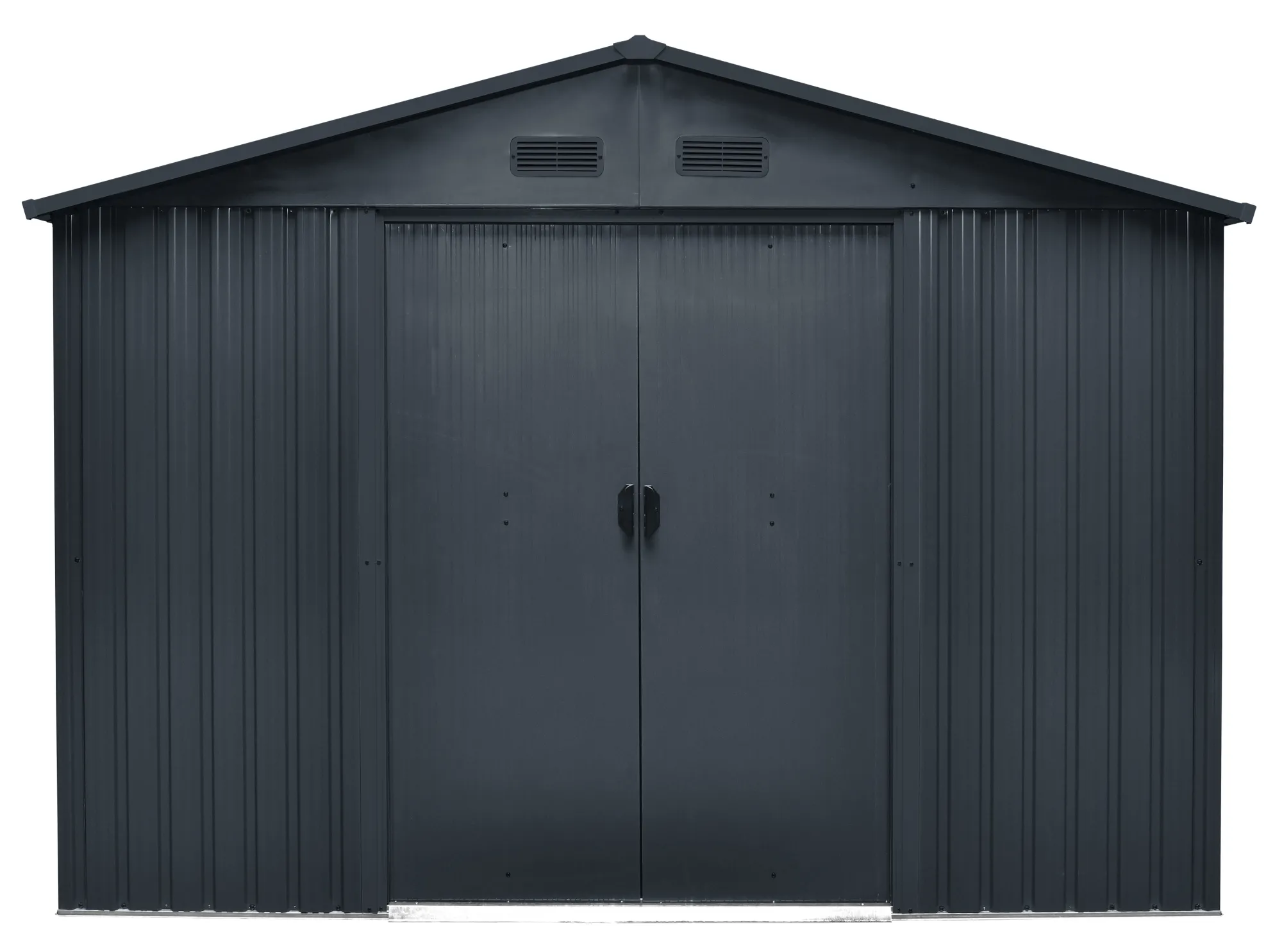 Workmann Redskabsskur stål antracit 7.2m2