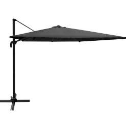 Moreland Roma Parasol 360rotation mørkegrå