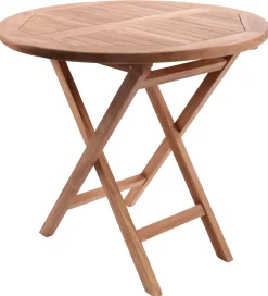 Moreland Rundt havebord teaktræ ø80cm