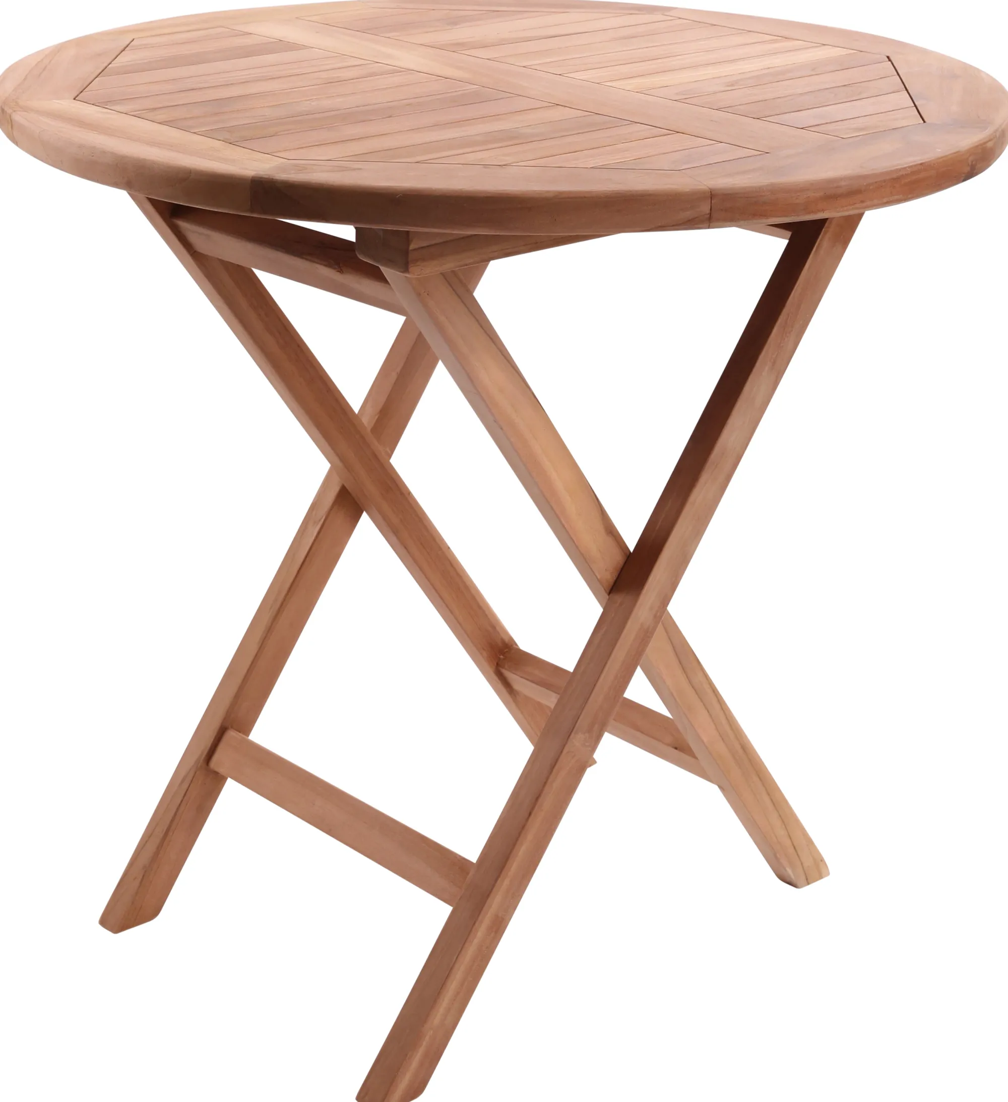 Moreland Rundt havebord teaktræ ø80cm