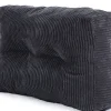 Homeville Ryghynde fløjl antracitgrå 65x40x15cm