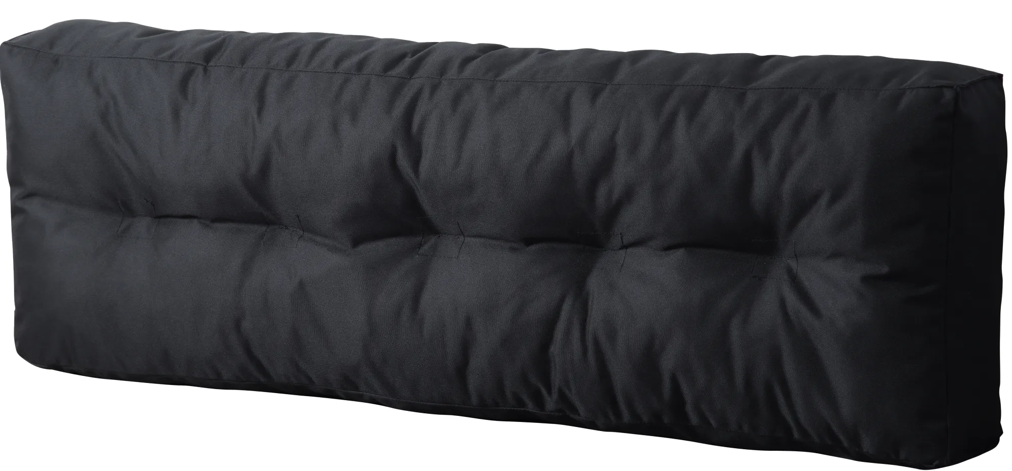 Homeville Ryghynde til pallemøbel stof antracitgrå 120x40x15cm