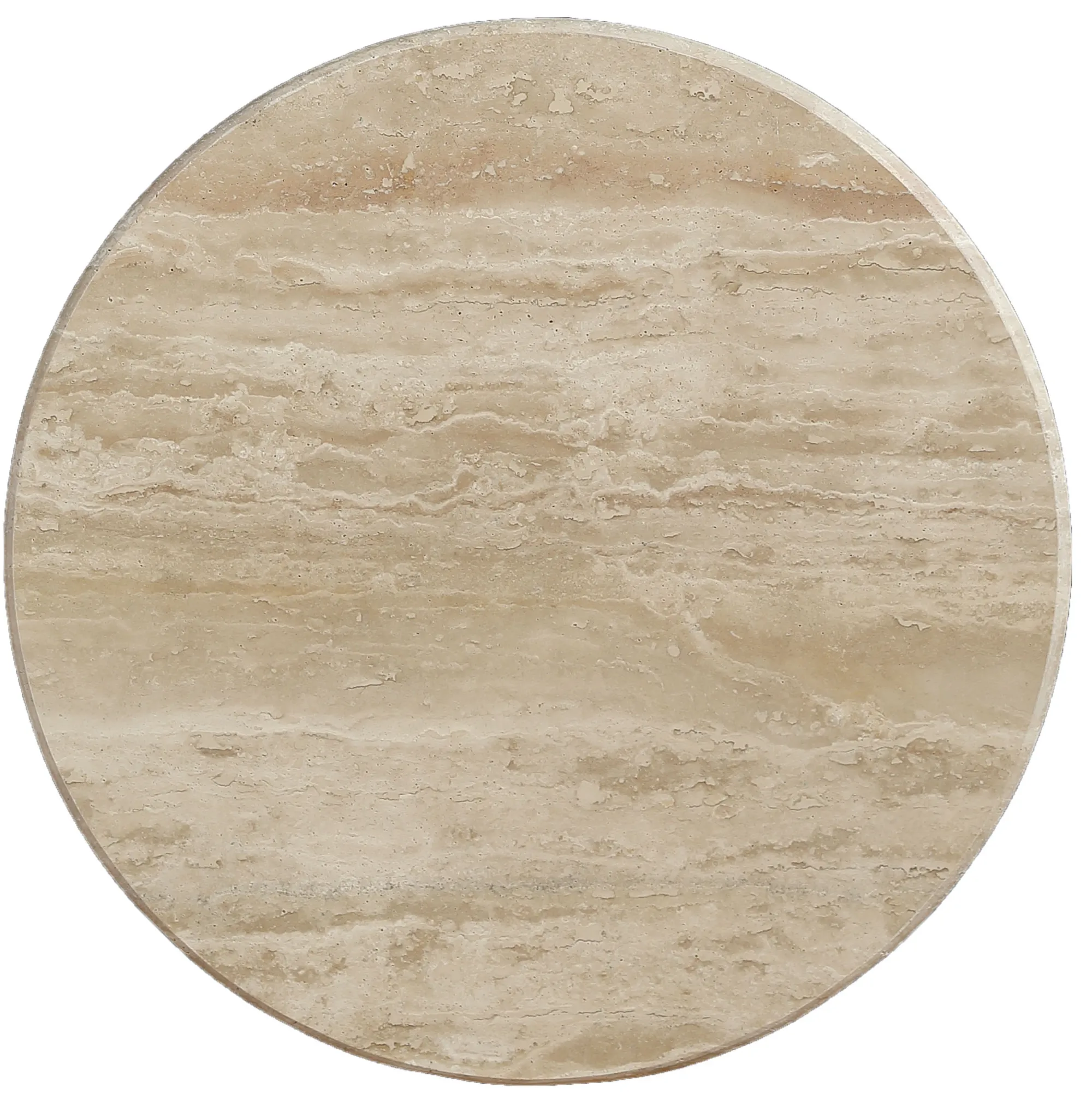 Homeville Saline sofabord marmor/træ natur ø80cm