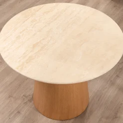 Homeville Saline 100x100x76cm marmor/natur
