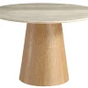 Homeville Saline 120x120x76cm marmor/natur
