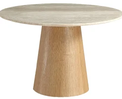 Homeville Saline 120x120x76cm marmor/natur