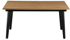Homeville San Marino sildeben med skråben 240x90x76cm natur/sort